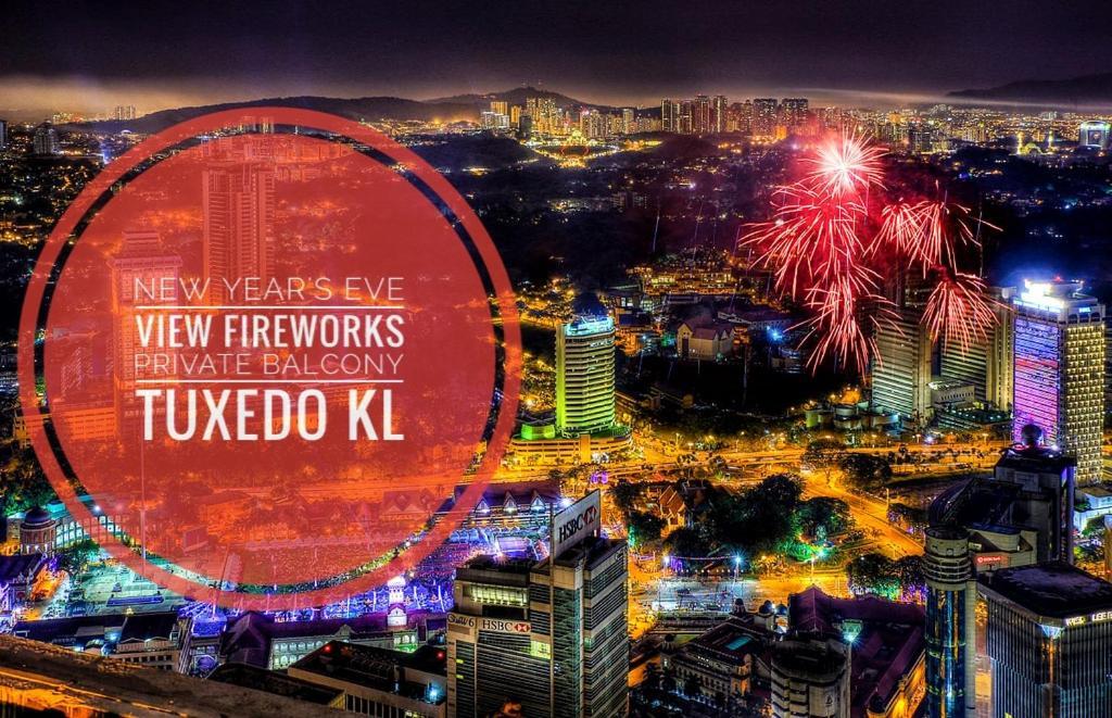 ホテルTuxedo Kl No.1 Rooftop Pool W Skyscraper Views クアラルンプール エクステリア 写真
