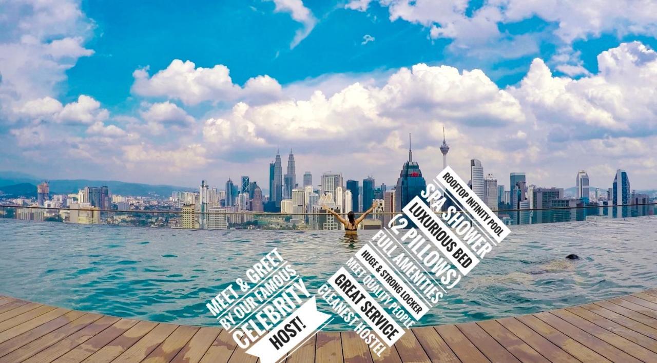 ホテルTuxedo Kl No.1 Rooftop Pool W Skyscraper Views クアラルンプール エクステリア 写真