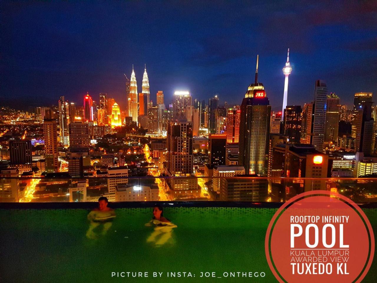 ホテルTuxedo Kl No.1 Rooftop Pool W Skyscraper Views クアラルンプール エクステリア 写真