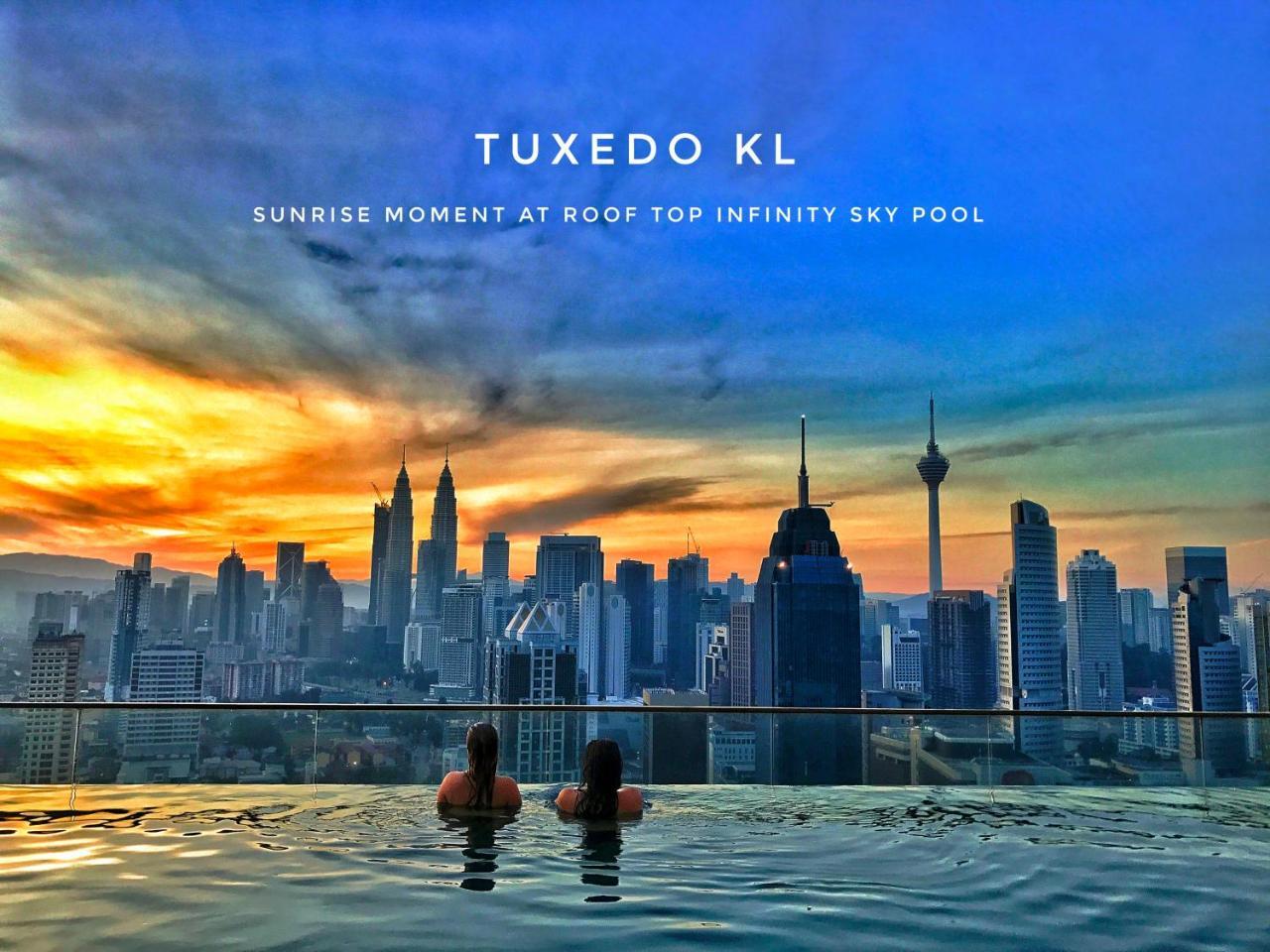 ホテルTuxedo Kl No.1 Rooftop Pool W Skyscraper Views クアラルンプール エクステリア 写真