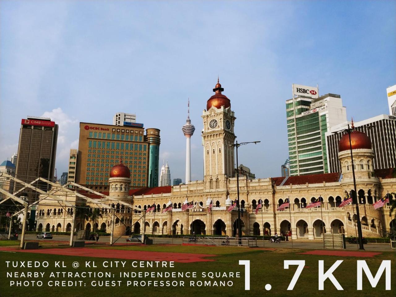 ホテルTuxedo Kl No.1 Rooftop Pool W Skyscraper Views クアラルンプール エクステリア 写真