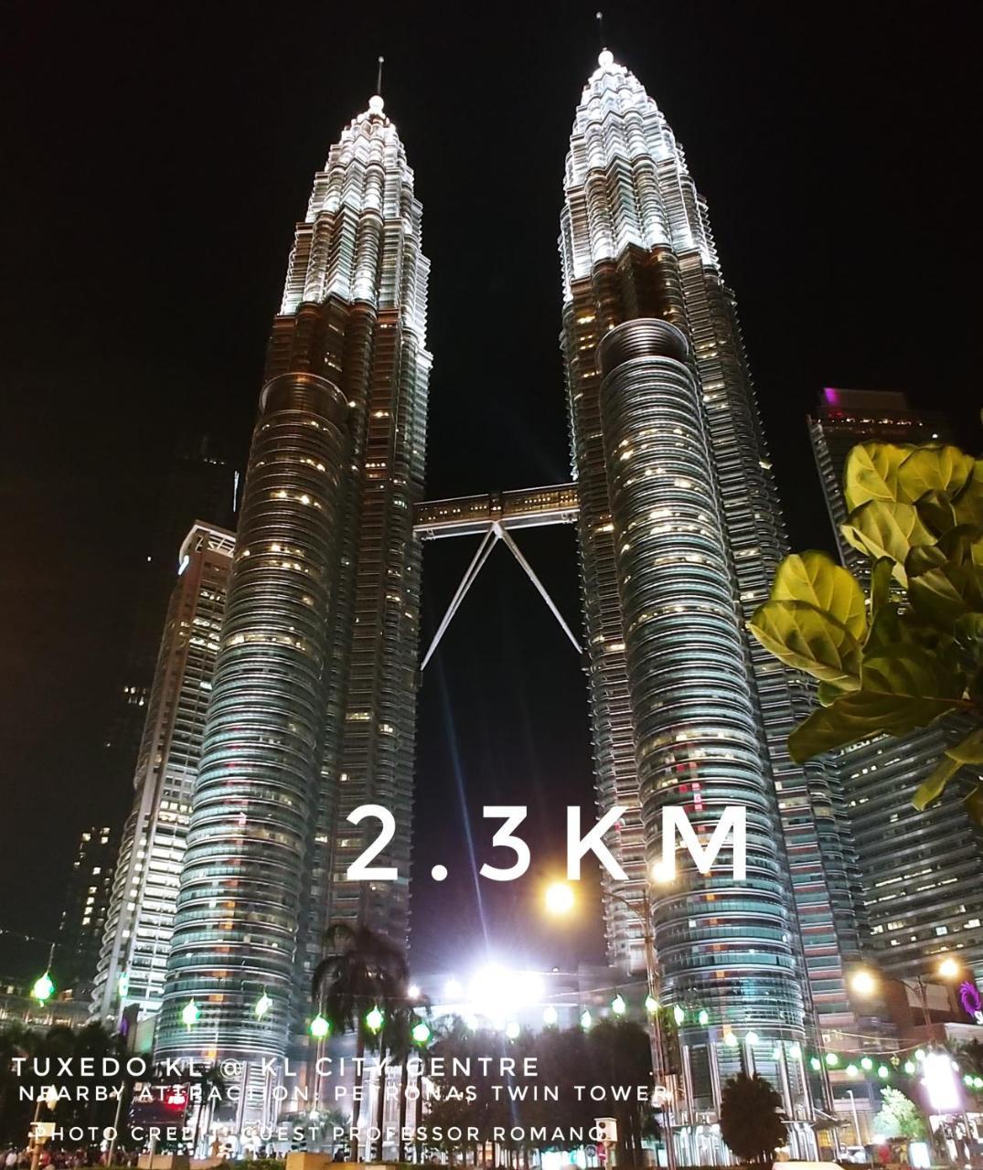 ホテルTuxedo Kl No.1 Rooftop Pool W Skyscraper Views クアラルンプール エクステリア 写真