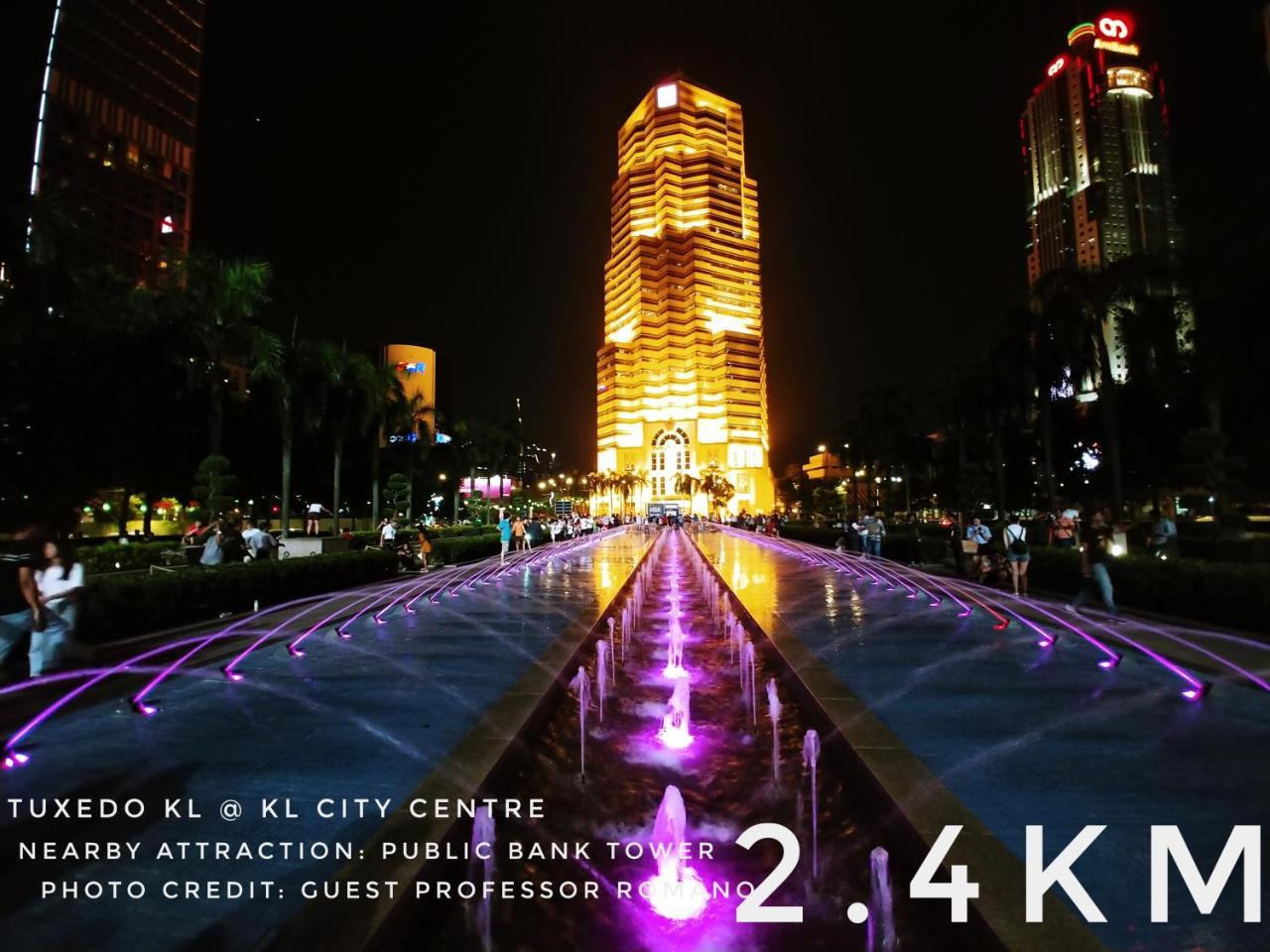 ホテルTuxedo Kl No.1 Rooftop Pool W Skyscraper Views クアラルンプール エクステリア 写真